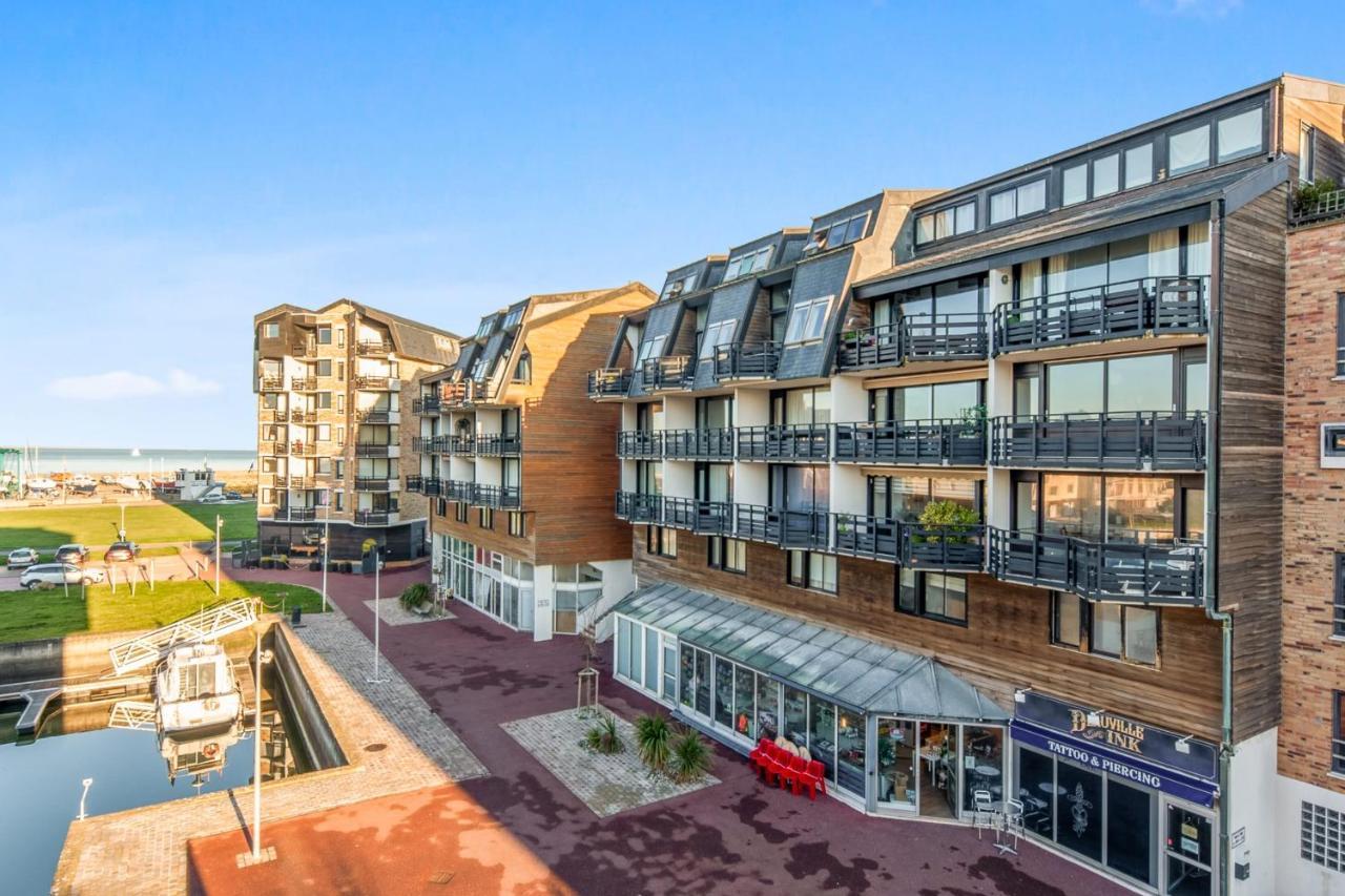 Beau studio avec vue mer dans le port de Deauville - Welkeys Extérieur photo